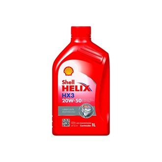 Óleo de Motor Mineral 20w50 HELIX HX3 SL Shell